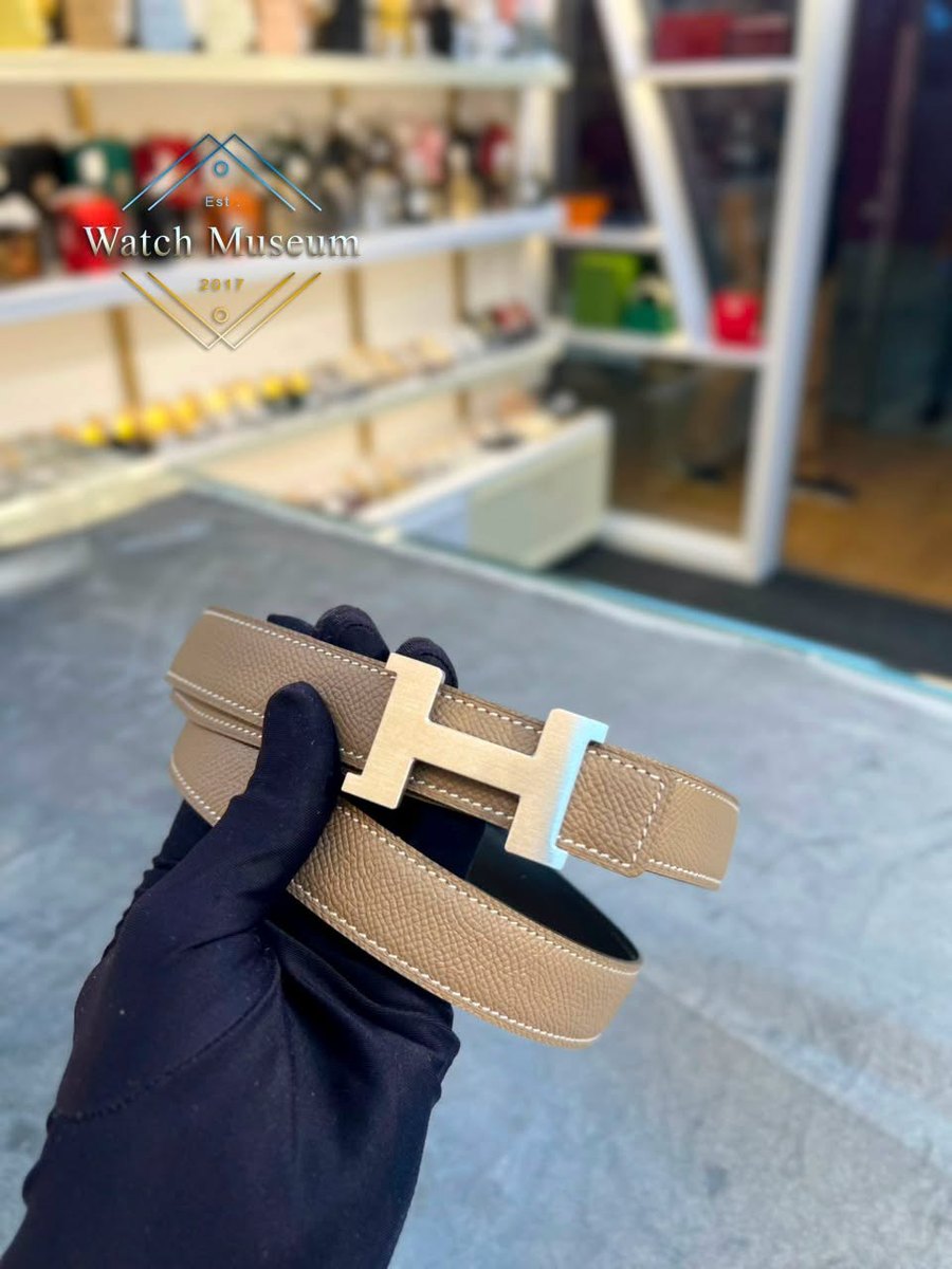 Reversible belt, sand, men's belts.