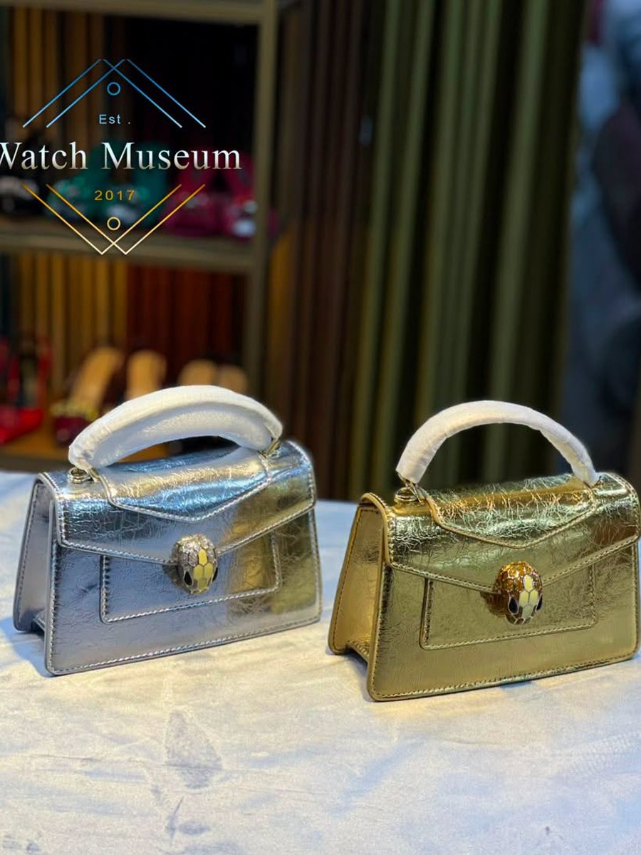 Metallic mini bag, bags.