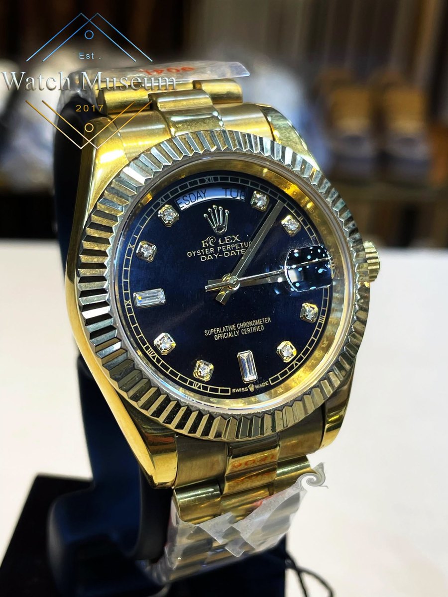 Gold day-date, men's watches.