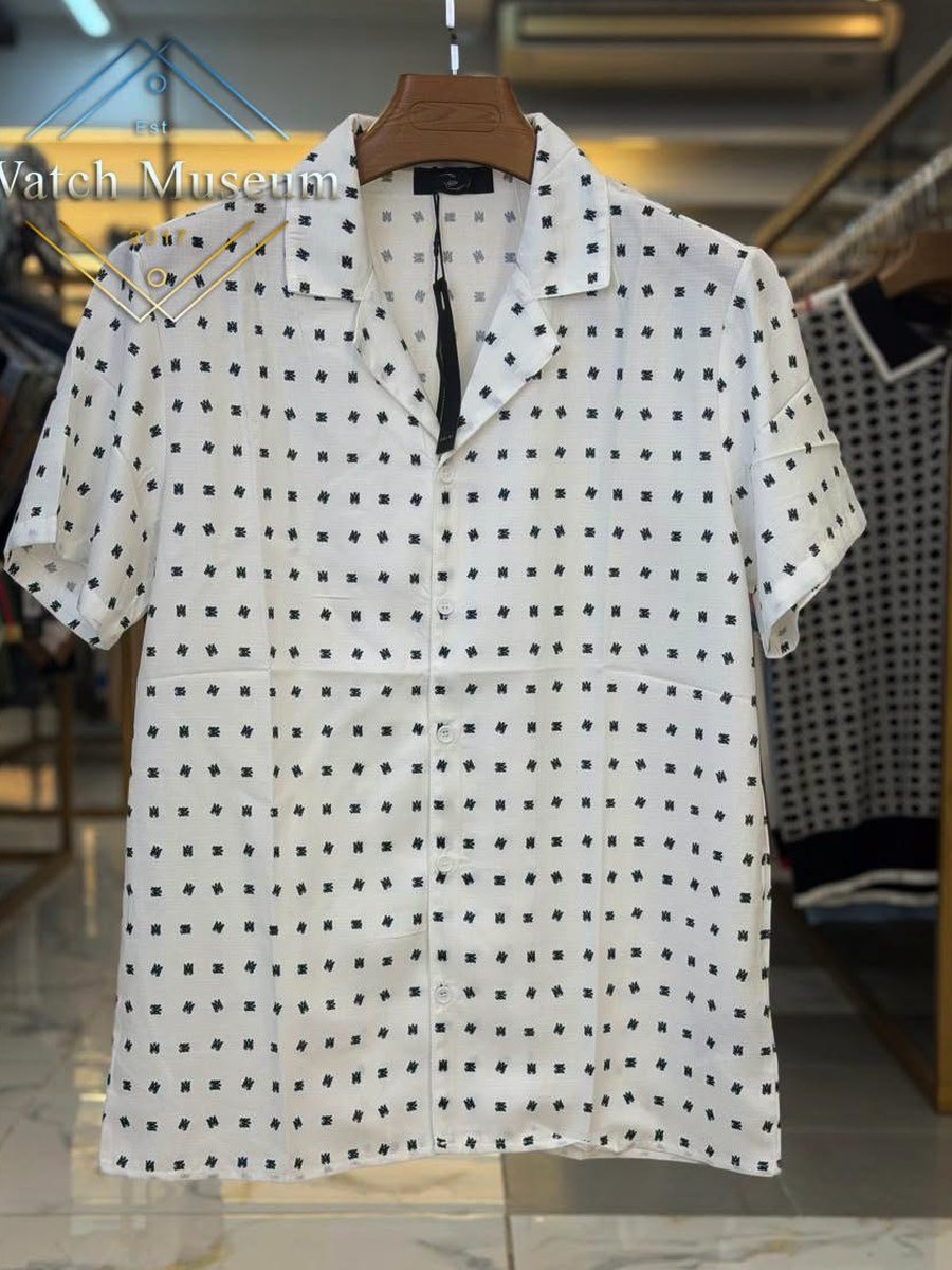 Dot shirt, white, shirts.