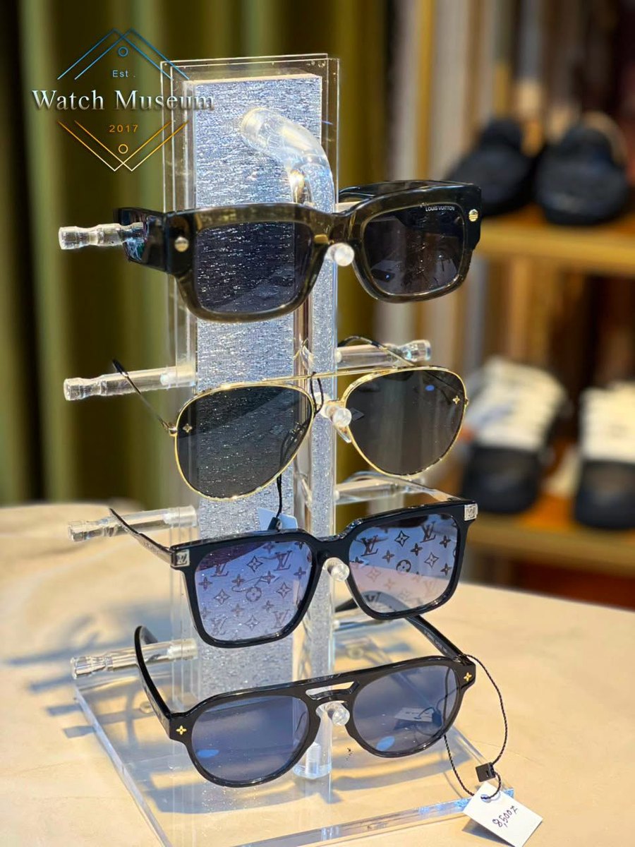Dark frames, men's sunglasses.